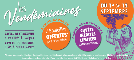 Les Vendémiaires | Collines du Bourdic